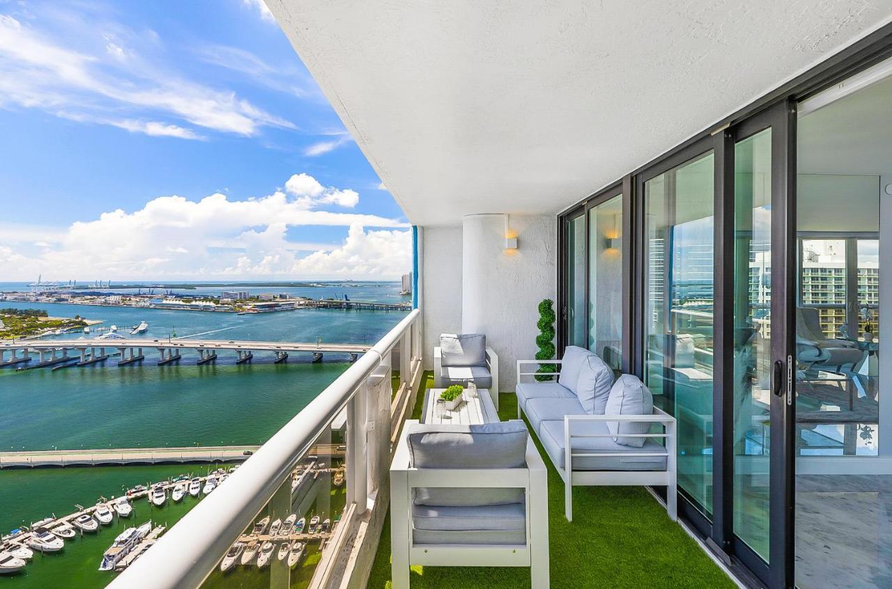 Incredible Waterfront Penthouse With Bay View Apartment Miami Exterior photo