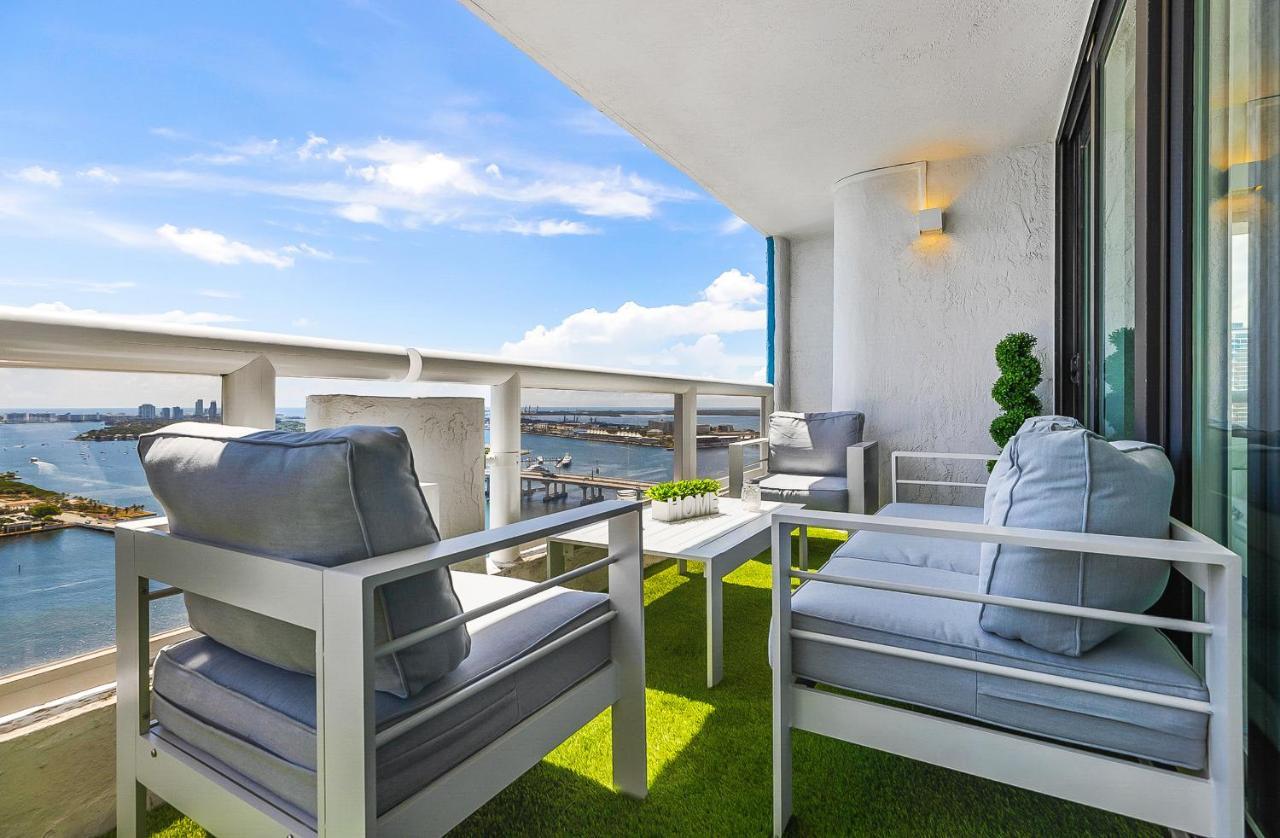 Incredible Waterfront Penthouse With Bay View Apartment Miami Exterior photo